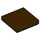 LEGO Dark Brown Dlaždice 2 x 2 s Groove (3068 / 88409)