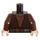 LEGO Tmavě hnědá Trup s Košile, Undershirt a Pás pro Anakin Skywalker (973 / 76382)