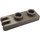 LEGO Dark Gray Závěs Deska 1 x 2 s 3 Prsty a Hollow Studs (4275)
