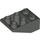 LEGO Dark Gray Sklon 2 x 3 (25°) Převrácený bez spojení mezi čepy (3747)