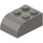 LEGO Dark Gray Sklon Kostka 2 x 3 s Zakřivená Rohí část (6215)