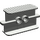 LEGO Dark Gray Technic Pryž Band Držák Velký s Pinholes (41753)