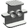 LEGO Dark Gray Technic Pryž Band Držák Malý s Pinholes (41752)