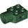 LEGO Dark Green Kostka 2 x 2 s otvorem a Rotation Joint Socket (48169 / 48370)