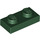 LEGO Dark Green Deska 1 x 2 (3023 / 28653)