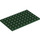 LEGO Dark Green Deska 6 x 10 (3033)