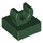 LEGO Dark Green Dlaždice 1 x 1 s klipem (zvednuté &quot;C&quot;) (15712 / 44842)