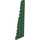 LEGO Dark Green Klín Deska 3 x 12 Křídlo Levá (47397)