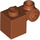 LEGO Dark Orange Kostka 1 x 1 x 2 s Scroll a Open Stud (20310)
