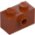 LEGO Tmavě oranžová Kostka 1 x 2 s 1 Cvoček na Postranní (86876)