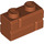 LEGO Dark Orange Kostka 1 x 2 s Embossed Bricks (98283)
