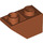 LEGO Dark Orange Sklon 1 x 2 (45°) Převrácený (3665)