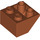 LEGO Dark Orange Sklon 2 x 2 (45°) Převrácený s plochou distanční vložkou vespod (3660)