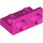 LEGO Dark Pink Konzola 1 x 2 s 1 x 2 Nahoru (99780)