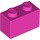 LEGO Dark Pink Brick 1 x 2 se spodní trubkou (3004 / 93792)