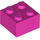 LEGO Dark Pink Kostka 2 x 2 (3003 / 6223)