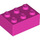 LEGO Dark Pink Kostka 2 x 3 (3002)