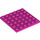 LEGO Dark Pink Deska 6 x 6 (3958)
