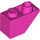 LEGO Dark Pink Sklon 1 x 2 (45°) Převrácený (3665)
