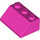 LEGO Dark Pink Sklon 2 x 3 (45°) (3038)