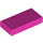LEGO Dark Pink Dlaždice 1 x 2 s Groove (3069 / 30070)