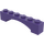 LEGO Dark Purple klenba 1 x 6 Zvednutý luk (92950)