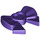 LEGO Dark Purple Bow s Srdce Knot (11618)