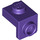 LEGO Dark Purple Konzola 1 x 1 s 1 x 1 Deska Dolů (36841)