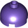 LEGO Dark Purple Kostka 2 x 2 Kulatá s Dome Horní (dutý čep, držák nápravy) (3262 / 30367)