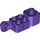 LEGO Dark Purple Kostka 2 x 2 s osa otvorem, Vertikální Závěs Joint, a Fist (47431)