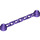 LEGO Dark Purple Řetěz s 5 Propojení (39890 / 92338)