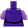 LEGO Tmavě fialová Minifigurka Trup Evil Queen (973 / 76382)