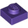 LEGO Dark Purple Deska 1 x 1 (3024 / 30008)