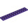 LEGO Dark Purple Deska 2 x 12 (2445)
