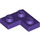 LEGO Dark Purple Deska 2 x 2 Roh (2420)