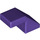 LEGO Dark Purple Sklon 1 x 2 (45°) (28192)