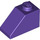 LEGO Dark Purple Sklon 1 x 2 (45°) (3040 / 6270)
