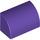 LEGO Dark Purple Sklon 1 x 2 Zakřivený (37352 / 98030)