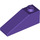 LEGO Dark Purple Sklon 1 x 3 (25°) (4286)
