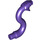 LEGO Dark Purple Snake Hlava (28588)