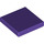 LEGO Dark Purple Tile 2 x 2 s Groove (3068 / 88409)