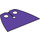 LEGO Dark Purple Very Krátký Plášť se standardní tkaninou (20963 / 99464)
