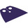 LEGO Dark Purple Very Krátký Plášť se standardní tkaninou (20963 / 99464)