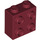 LEGO Dark Red Kostka 1 x 2 x 1.6 s Study na Jeden Postranní (1939 / 22885)