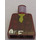 LEGO Dark Red Minifig Torzo bez paží s Dekorace (973)
