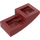 LEGO Dark Red Sklon 1 x 2 Zakřivený (3593 / 11477)