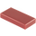 LEGO Dark Red Tile 1 x 2 s Groove (3069 / 30070)