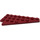 LEGO Dark Red Klín Deska 4 x 8 Křídlo Pravá se spodním zářezem (3934)
