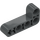 LEGO Tmavě kamenná šedá nosník 2 x 4 Ohnutý 90 stupně, 2 a 4 otvory (32140 / 42137)