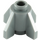 LEGO Dark Stone Gray Kostka 1 x 1 Kulatá s Fins (4588 / 52394)